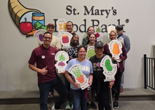 ADOR Volunteers at St. Mary Food Drive